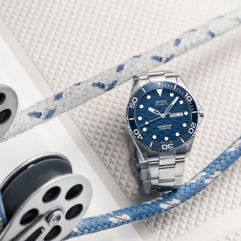 MIDO美度-Ocean Star海洋之星系列-M0424301104100-42.5 mm