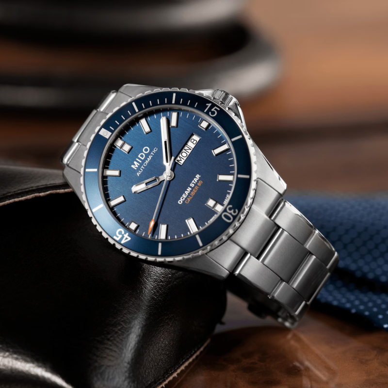 MIDO美度-Ocean Star海洋之星系列-M0264301104100-42.50mm