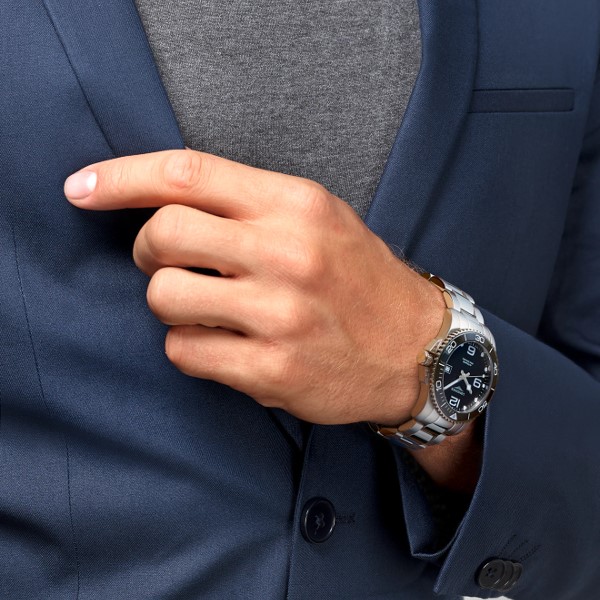 LONGINES浪琴-HydroConquest深海征服者系列-L37814566-41mm