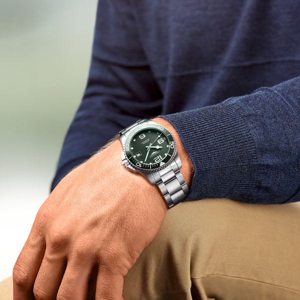 LONGINES浪琴-HydroConquest深海征服者系列-L37814066-41mm