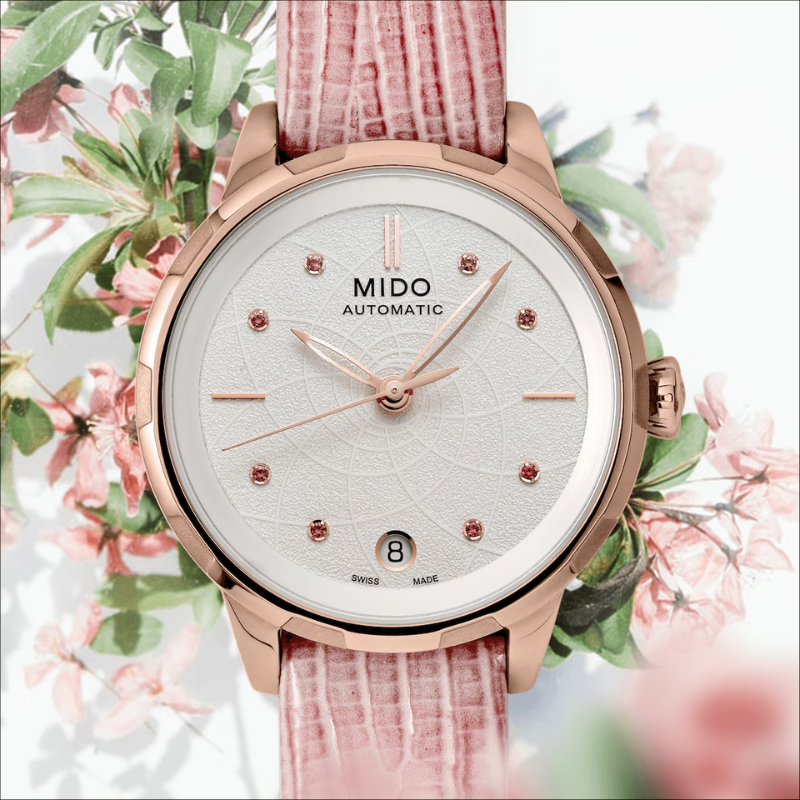 MIDO美度-Rainflower花雨系列-M0432073601100-34mm