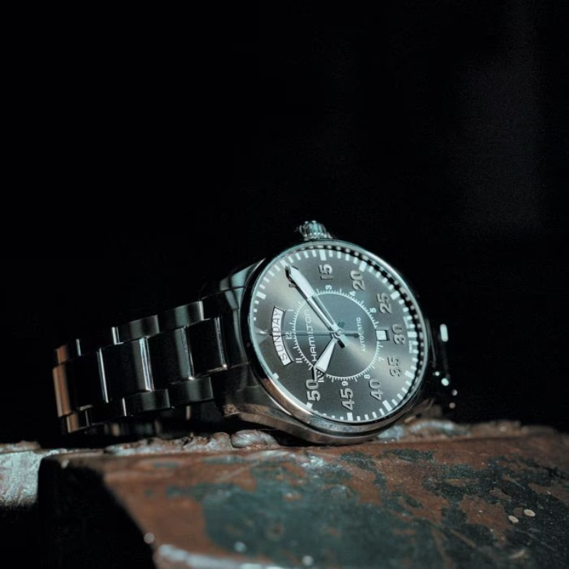 Hamilton 漢米爾頓-KHAKI AVIATION卡其航空系列-H64615135-42mm-電影《星際效應（Interstellar）》（2014年）