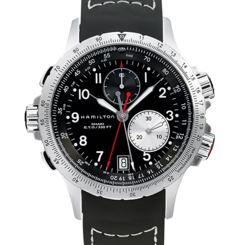 Hamilton 漢米爾頓-KHAKI AVIATION卡其航空系列-H77612333-42mm-電影《終極警探4.0（Live Free or Die Hard）》（2007年）