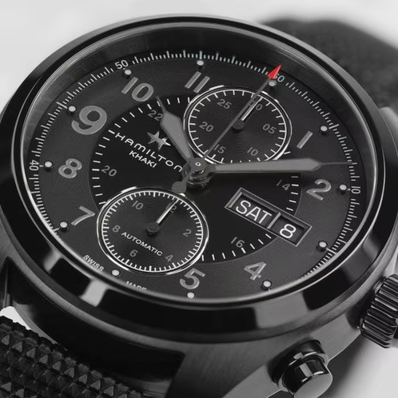 Hamilton 漢米爾頓-KHAKI FIELD卡其野戰系列-H71616535-42mm-影集《杰克·莱恩》（Jack Ryan）第1季（2018年）和第2季（2019年）