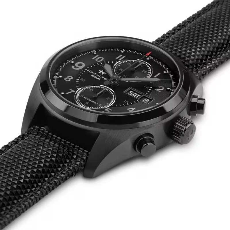 Hamilton 漢米爾頓-KHAKI FIELD卡其野戰系列-H71616535-42mm-影集《杰克·莱恩》（Jack Ryan）第1季（2018年）和第2季（2019年）