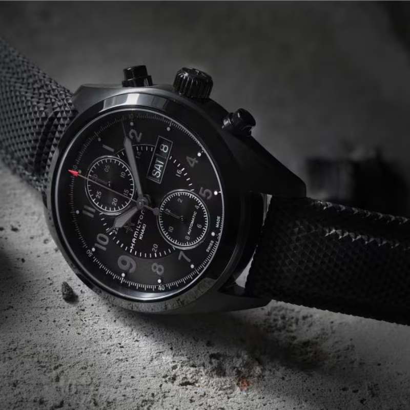 Hamilton 漢米爾頓-KHAKI FIELD卡其野戰系列-H71616535-42mm-影集《杰克·莱恩》（Jack Ryan）第1季（2018年）和第2季（2019年）