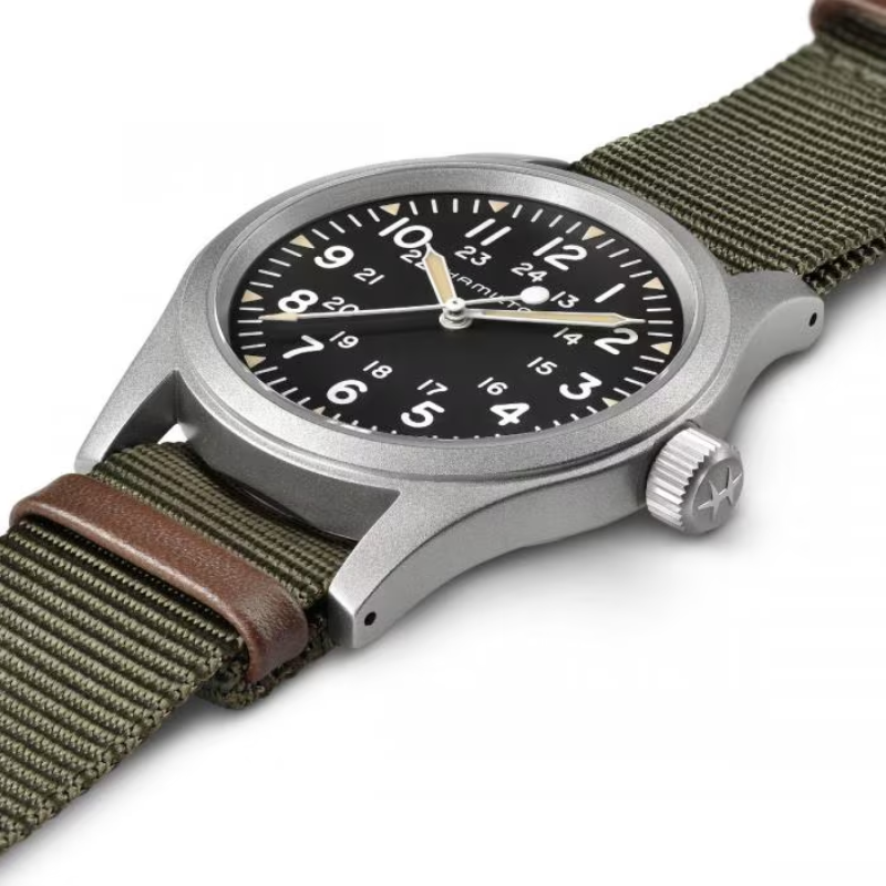 Hamilton 漢米爾頓-KHAKI FIELD卡其野戰系列-H69439931-38mm-電影《音速小子（Sonic the Hedgehog）》（2020年）