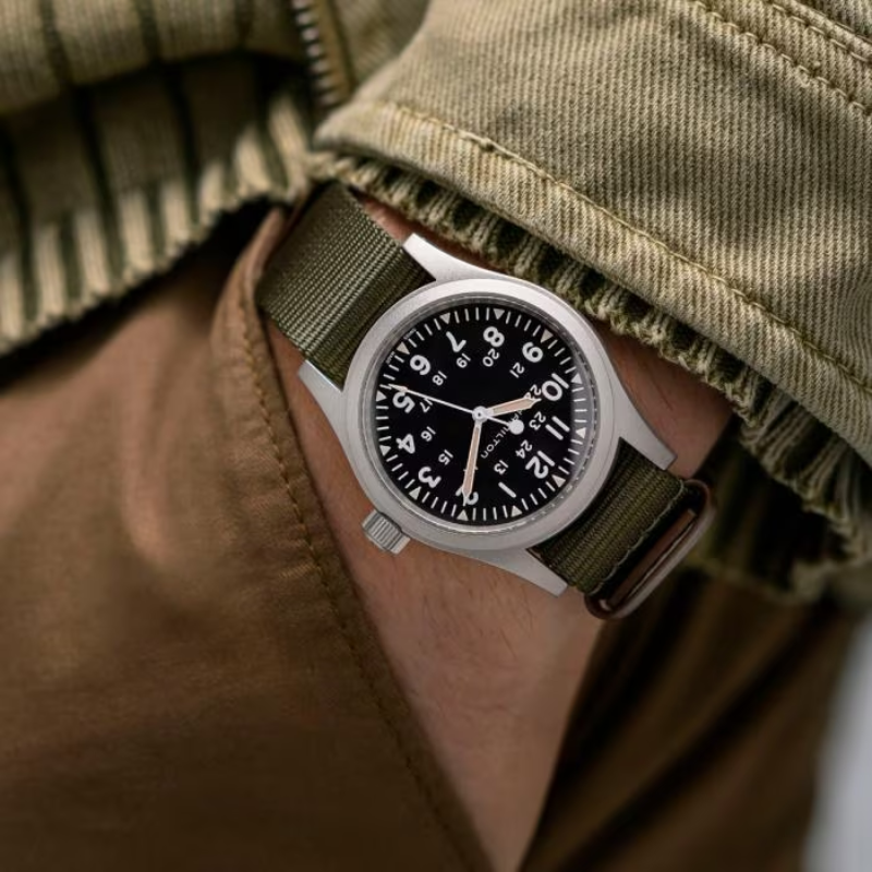 Hamilton 漢米爾頓-KHAKI FIELD卡其野戰系列-H69439931-38mm-電影《音速小子（Sonic the Hedgehog）》（2020年）
