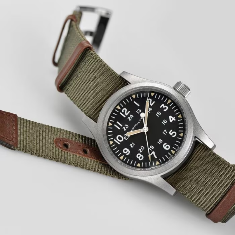 Hamilton 漢米爾頓-KHAKI FIELD卡其野戰系列-H69439931-38mm-電影《音速小子（Sonic the Hedgehog）》（2020年）