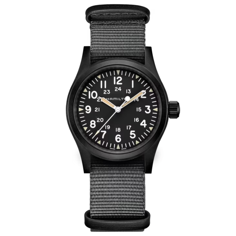 Hamilton 漢米爾頓-KHAKI FIELD卡其野戰系列-H69409930-38mm