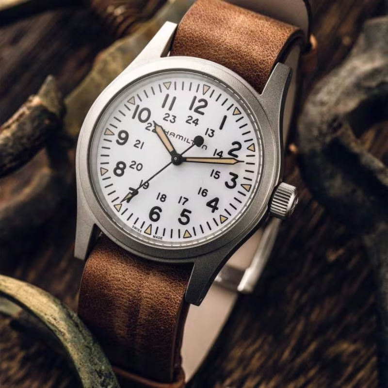 Hamilton 漢米爾頓-KHAKI FIELD卡其野戰系列-H69439511-38mm