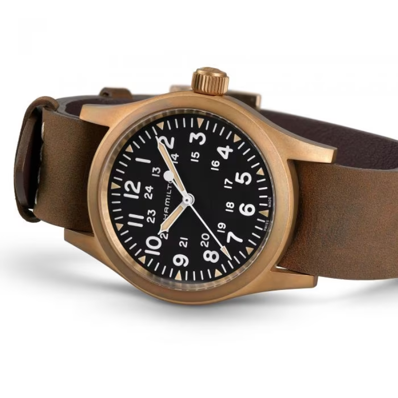 Hamilton 漢米爾頓-KHAKI FIELD卡其野戰系列-H69459530-38mm-電影《蟻人與黃蜂女：量子狂熱（Ant-Man and the Wasp: Quantumania ）》（2023年）
