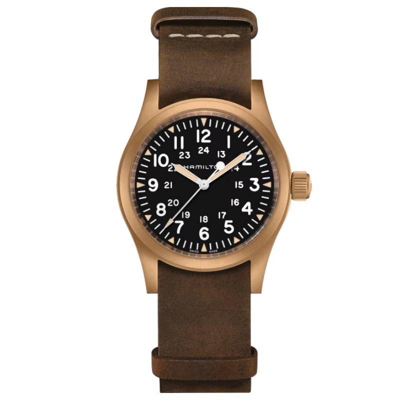 Hamilton 漢米爾頓-KHAKI FIELD卡其野戰系列-H69459530-38mm-電影《蟻人與黃蜂女：量子狂熱（Ant-Man and the Wasp: Quantumania ）》（2023年）