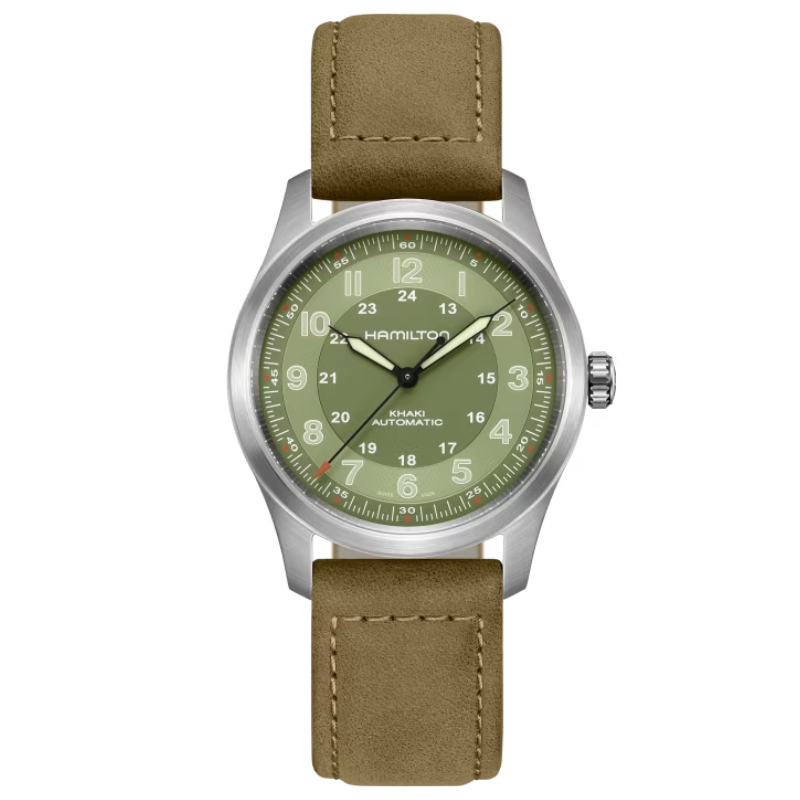 Hamilton 漢米爾頓-KHAKI FIELD卡其野戰系列-H70205860-38mm