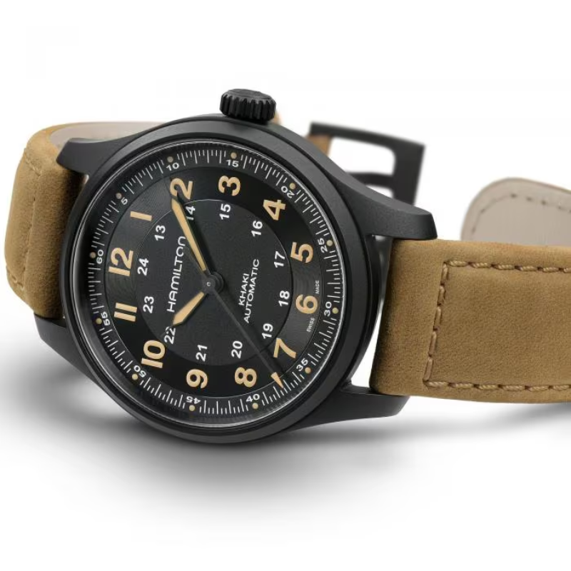 Hamilton 漢米爾頓-KHAKI FIELD卡其野戰系列-H70665533-42mm