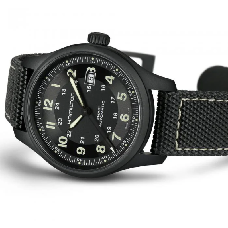 Hamilton 漢米爾頓-KHAKI FIELD卡其野戰系列-H70575733-42mm-電影《變形金剛4：絕跡重生（Transformers: Age of Extinction）》（2014年）