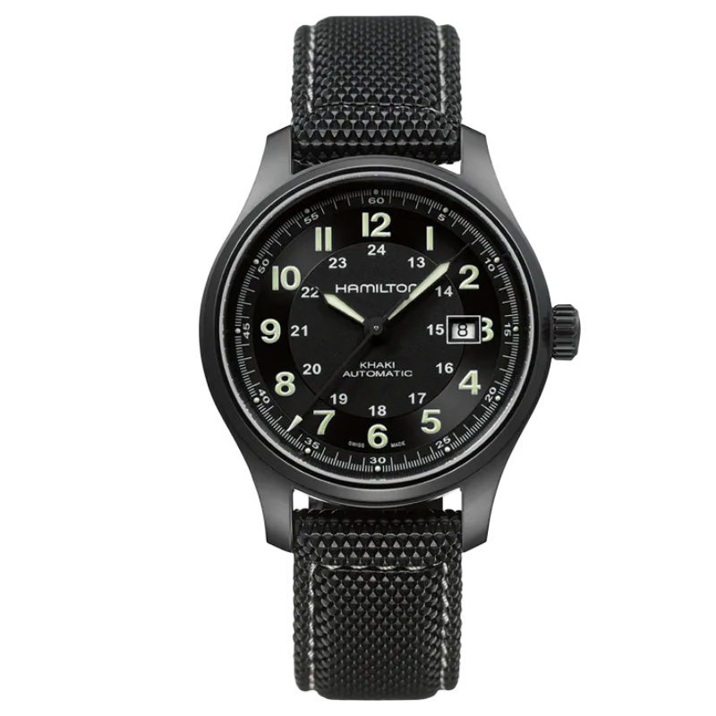 Hamilton 漢米爾頓-KHAKI FIELD卡其野戰系列-H70575733-42mm-電影《變形金剛4：絕跡重生（Transformers: Age of Extinction）》（2014年）