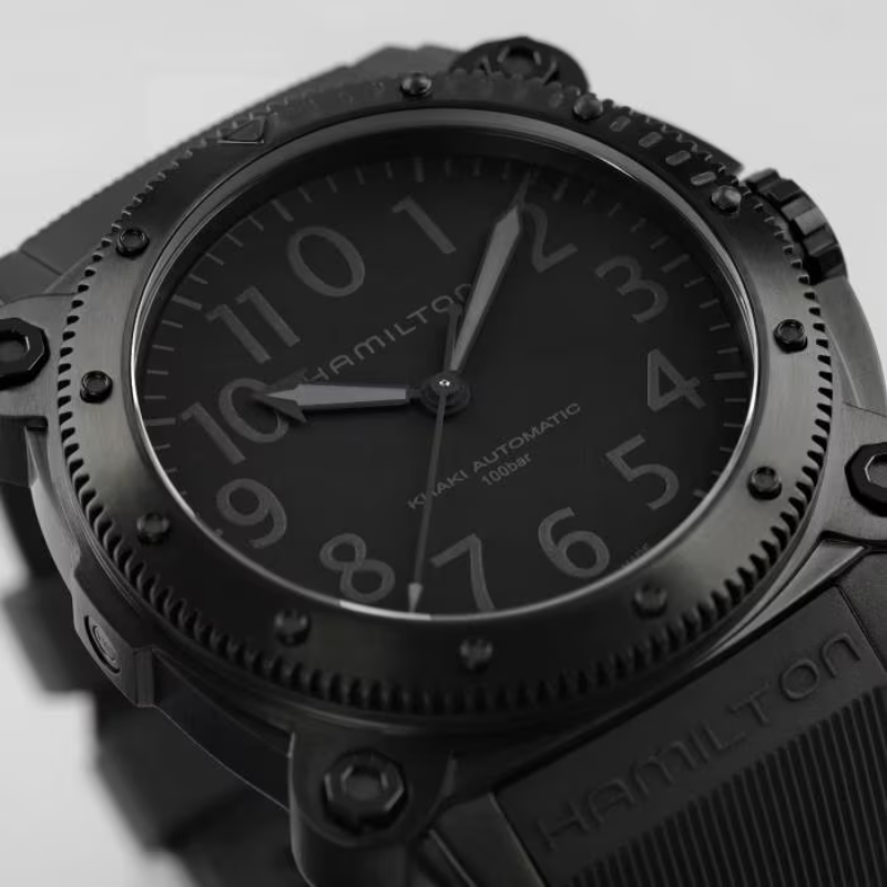 Hamilton 漢米爾頓-KHAKI NAVY卡其海軍系列-H78505330-46mm-電影《TENET天能（Tenet）》（2020年）