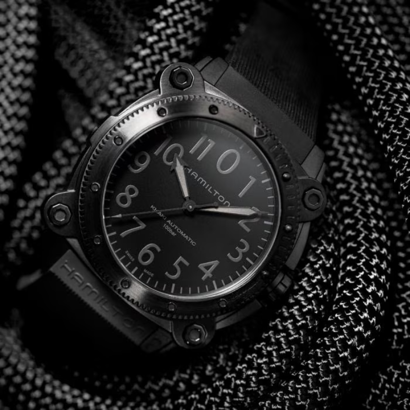 Hamilton 漢米爾頓-KHAKI NAVY卡其海軍系列-H78505330-46mm-電影《TENET天能（Tenet）》（2020年）