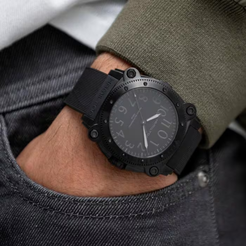 Hamilton 漢米爾頓-KHAKI NAVY卡其海軍系列-H78505330-46mm-電影《TENET天能（Tenet）》（2020年）