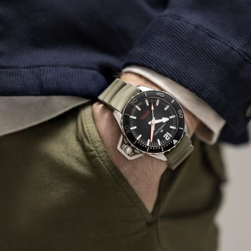 Hamilton 漢米爾頓-KHAKI NAVY卡其海軍系列-H77825331-46mm