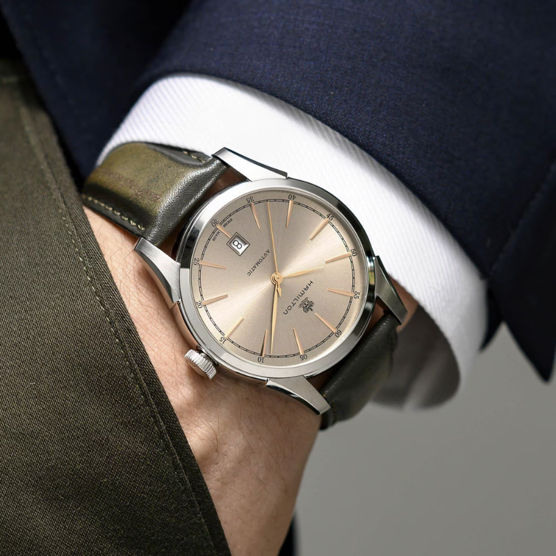 Hamilton 漢米爾頓-AMERICAN CLASSIC美國經典系列-H42415801-42mm