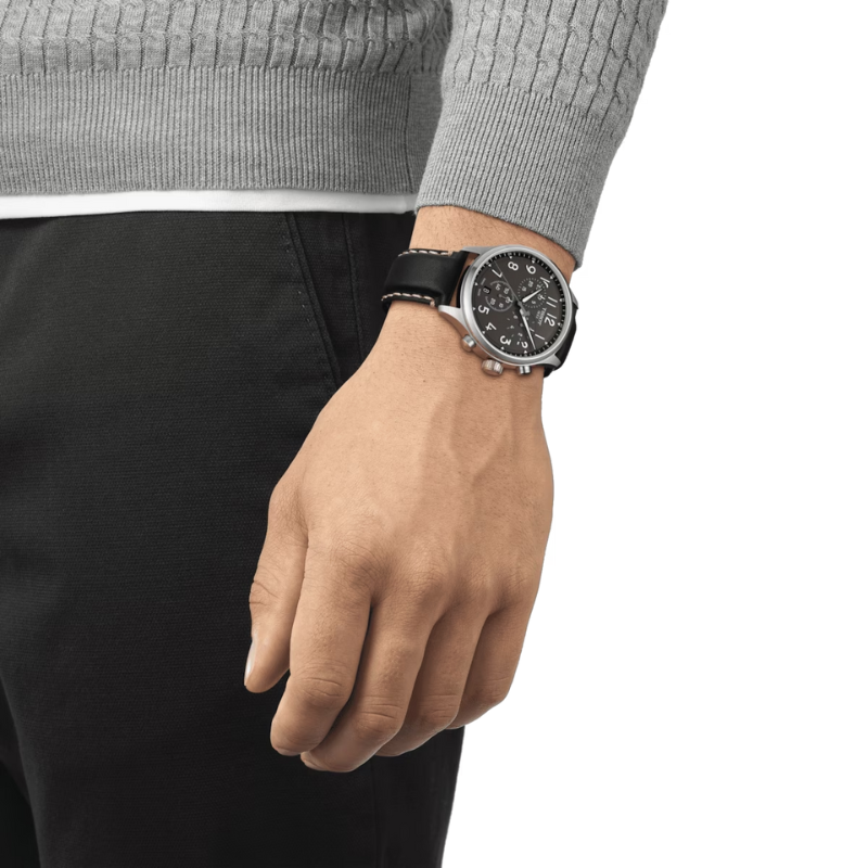 TISSOT天梭-CHRONO XL｜XL 運動系列-T1166171606200-45mm