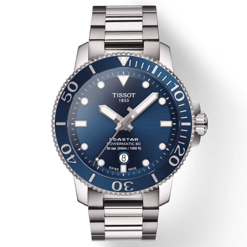 TISSOT天梭-Seastar 運動系列-T1204071104103-43mm