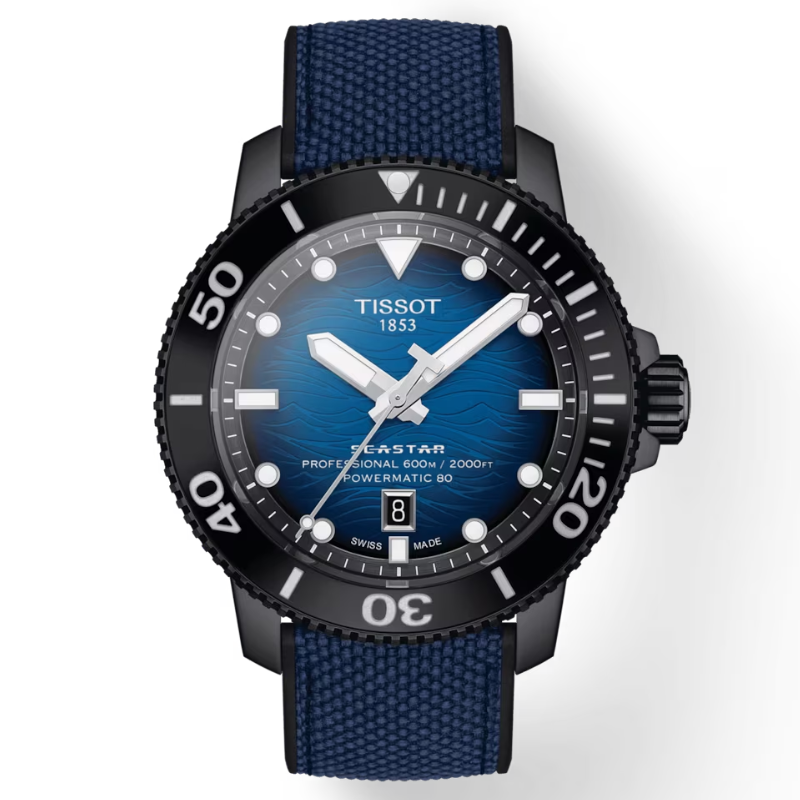 TISSOT天梭-Seastar 運動系列-T1206073704100-46mm