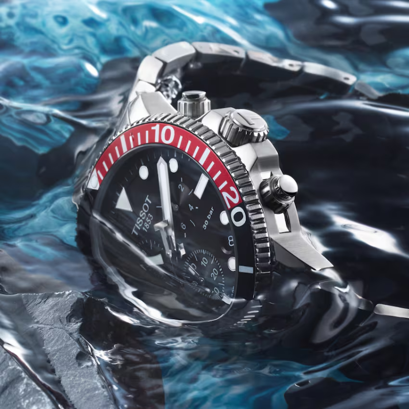 TISSOT天梭-Seastar 運動系列-T1204171105101-45.5mm