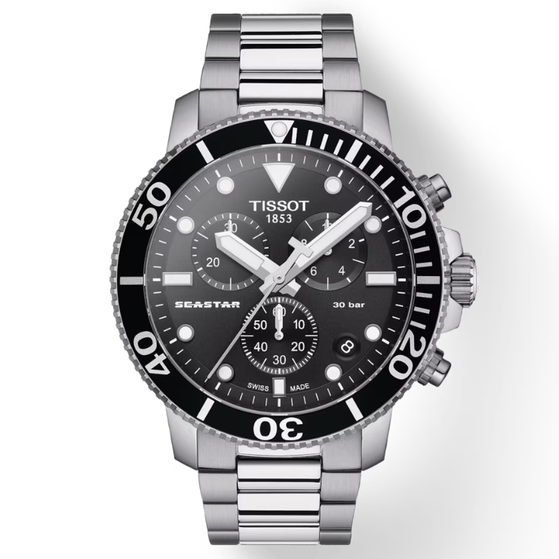 TISSOT天梭-Seastar 運動系列-T1204171105100-45.5mm