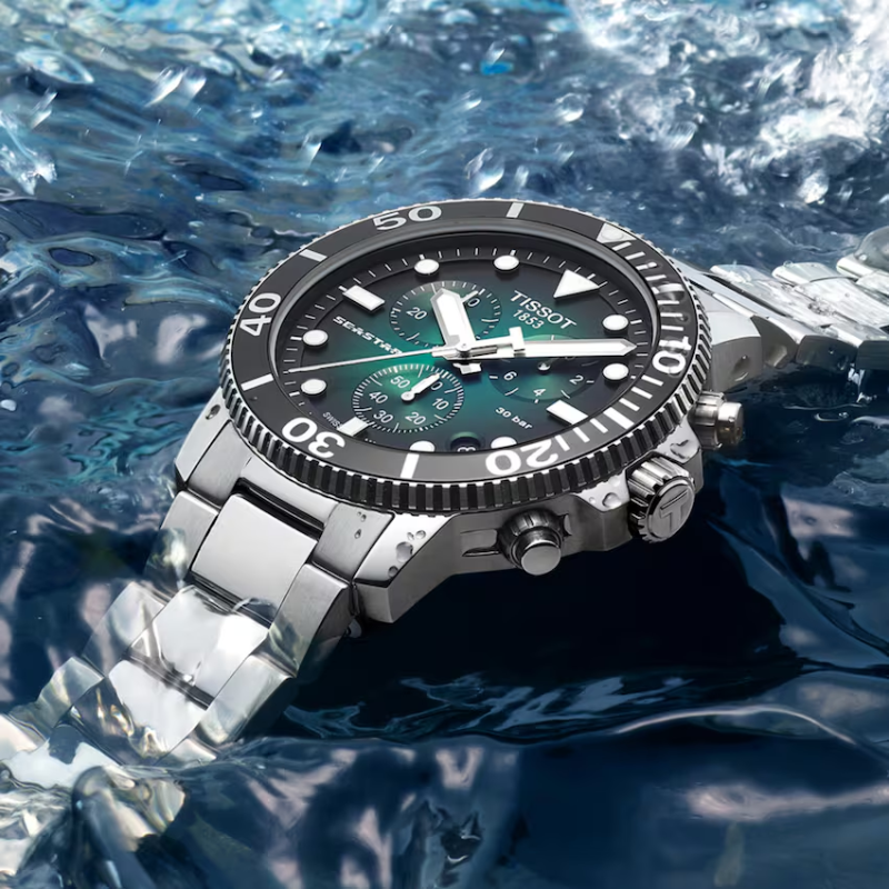 TISSOT天梭-Seastar 運動系列-T1204171109101-45.5mm