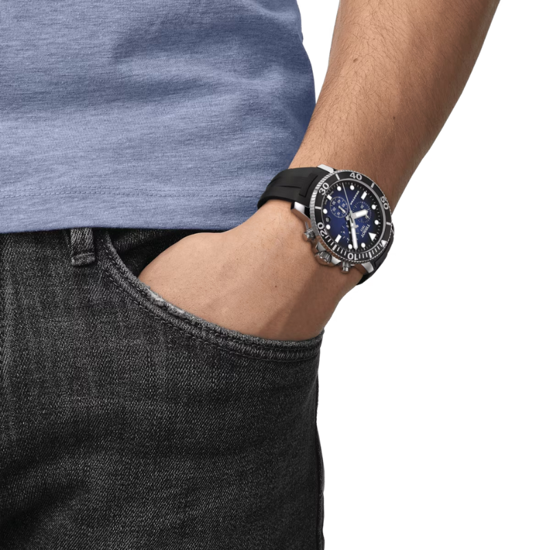 TISSOT天梭-Seastar 運動系列-T1204171704100-45.5mm