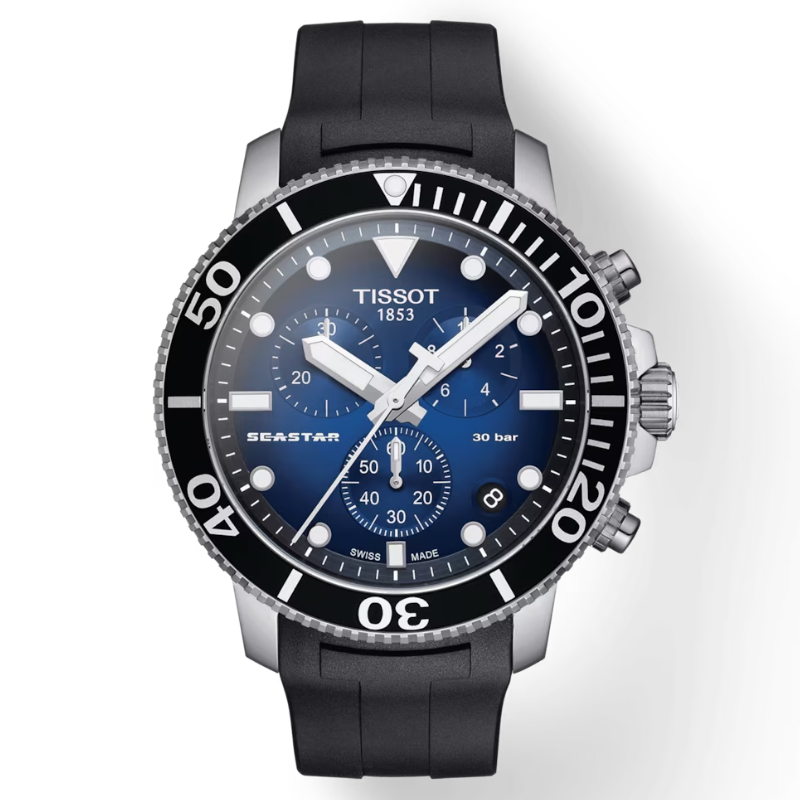TISSOT天梭-Seastar 運動系列-T1204171704100-45.5mm
