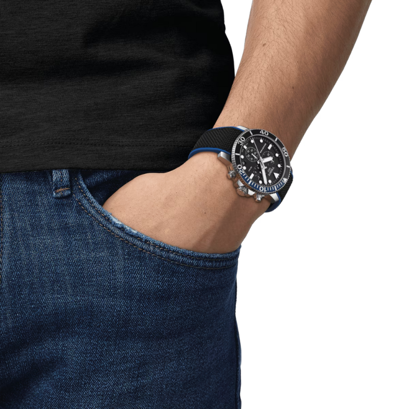 TISSOT天梭-Seastar 運動系列-T1204171705103-45.5mm