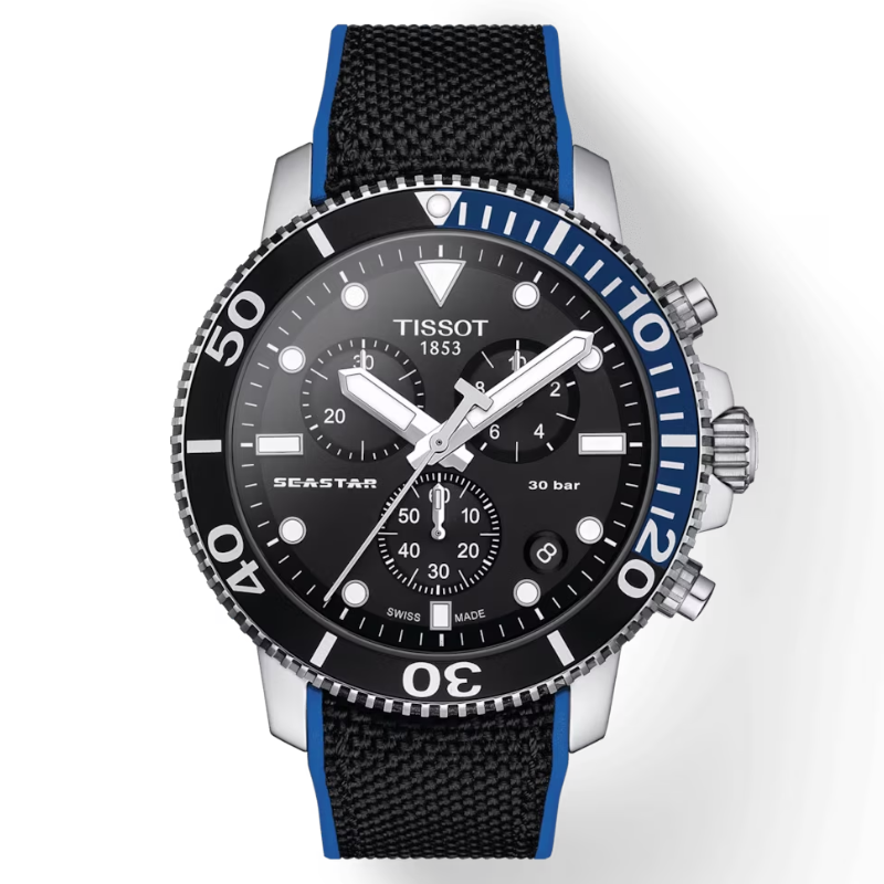TISSOT天梭-Seastar 運動系列-T1204171705103-45.5mm
