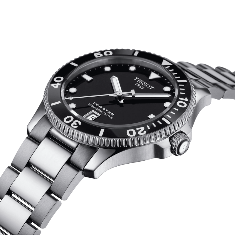 TISSOT天梭-Seastar 運動系列-T1204101105100-40mm