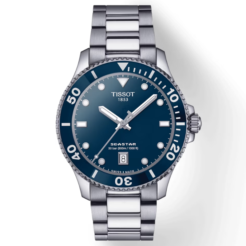 TISSOT天梭-Seastar 運動系列-T1204101104100-40mm
