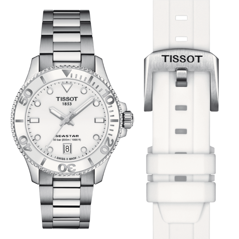 TISSOT天梭-Seastar 運動系列-T1202101101100-36mm
