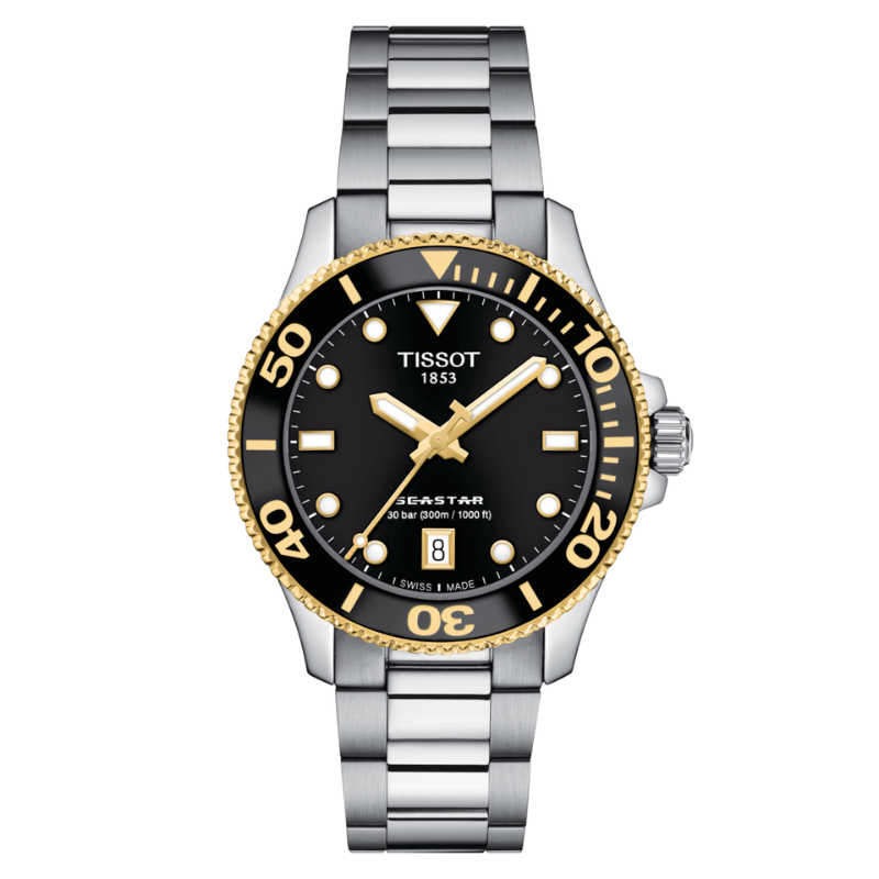 TISSOT天梭-Seastar 運動系列-T1202102105100-36mm