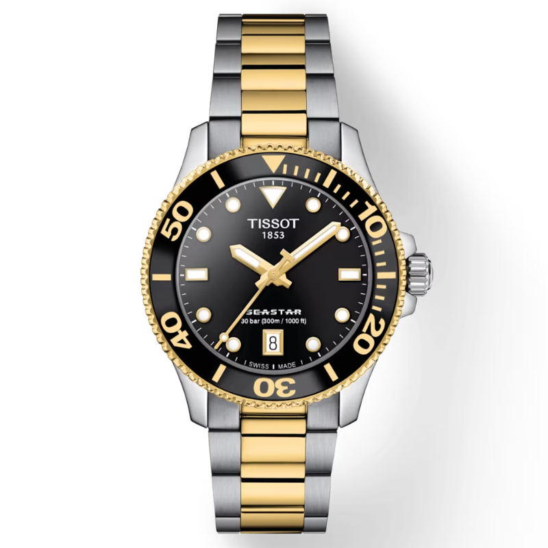 TISSOT天梭-Seastar 運動系列-T1202102205100-36mm