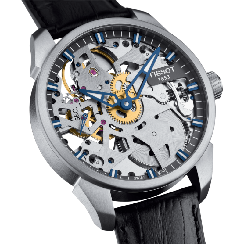 TISSOT天梭-T-Complication Squelette 經典系列-T0704051641100-43mm