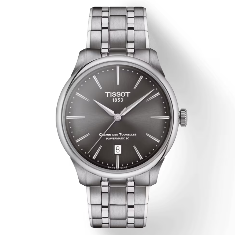 TISSOT天梭-Chemin des Tourelles杜魯爾 經典系列-T1398071106100-39mm