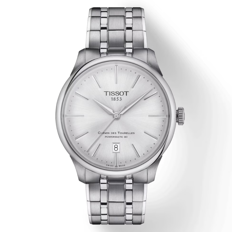 TISSOT天梭-Chemin des Tourelles杜魯爾 經典系列-T1398071103100-39mm