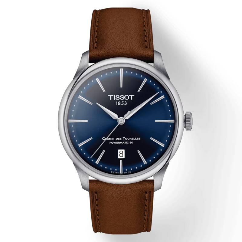 TISSOT天梭-Chemin des Tourelles杜魯爾 經典系列-T1398071604100-39mm