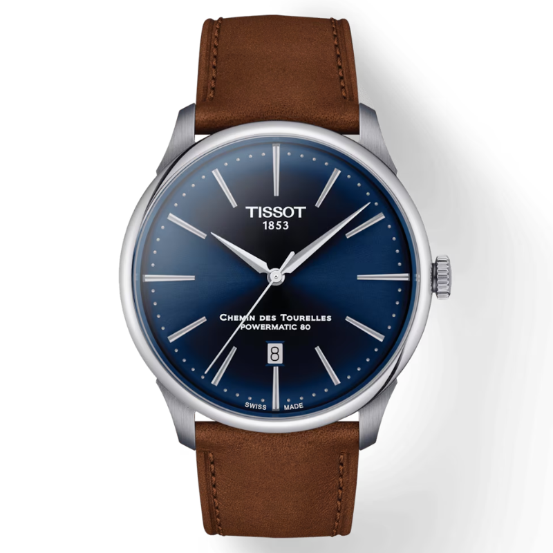 TISSOT天梭-Chemin des Tourelles杜魯爾 經典系列-T1394071604100-42mm