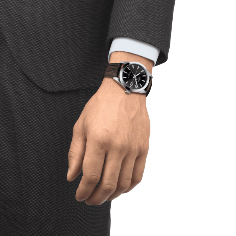 TISSOT天梭-Gentleman 紳士 經典系列-T1274071605101-40mm