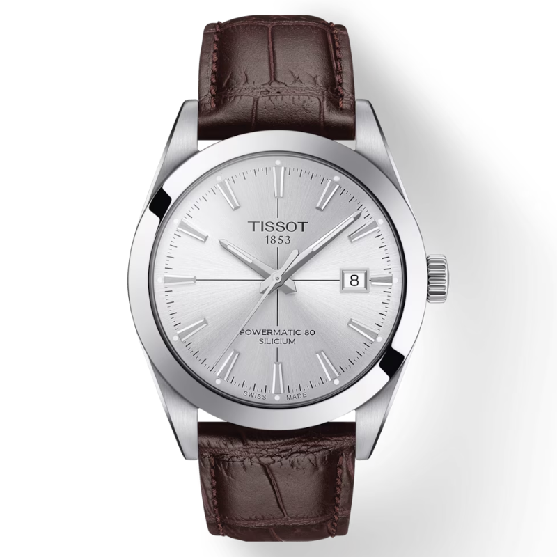 TISSOT天梭-Gentleman 紳士 經典系列-T1274071603101-40mm