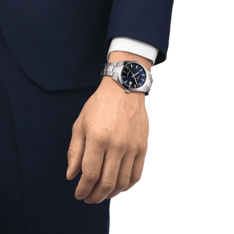 TISSOT天梭-Gentleman 紳士 經典系列-T1274071104100-40mm