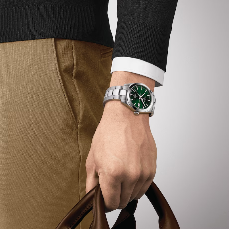 TISSOT天梭-Gentleman 紳士 經典系列-T1274071109101-40mm